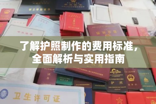 磁县了解护照制作的费用标准，全面解析与实用指南