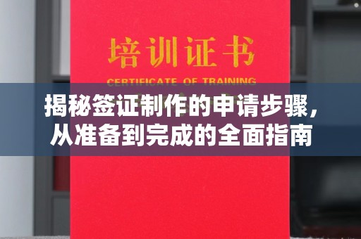 磁县揭秘签证制作的申请步骤，从准备到完成的全面指南